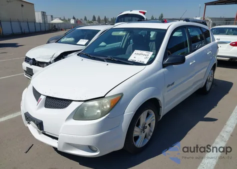 2004 Pontiac Vibe Gt z USA, uszkodzony, nr VIN 5Y2SN64L74Z445273
